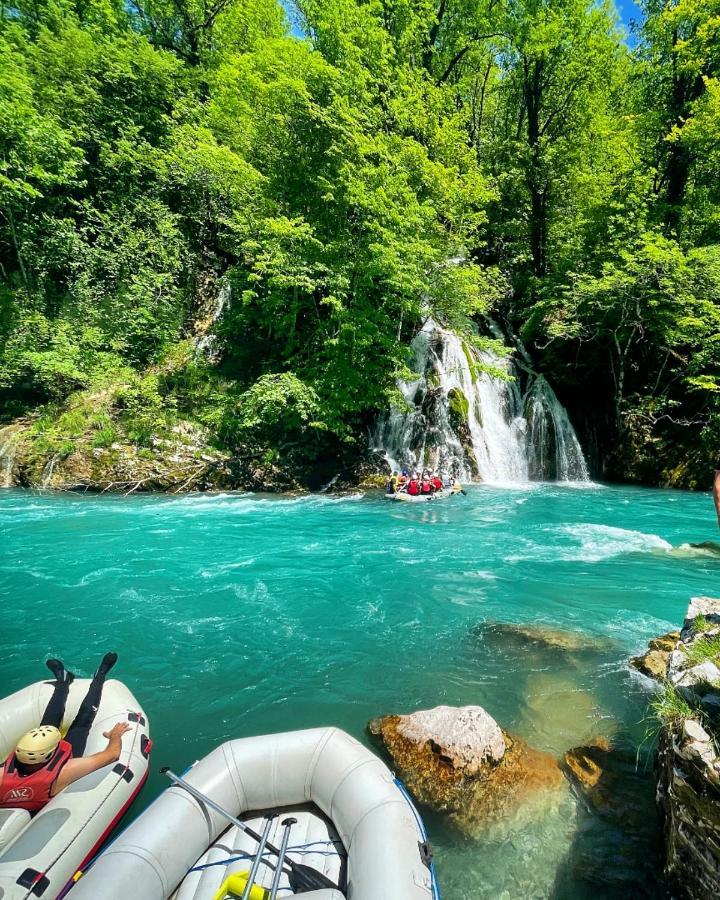 מלון Scepan-Polje Rafting Camp Modra Rijeka מראה חיצוני תמונה