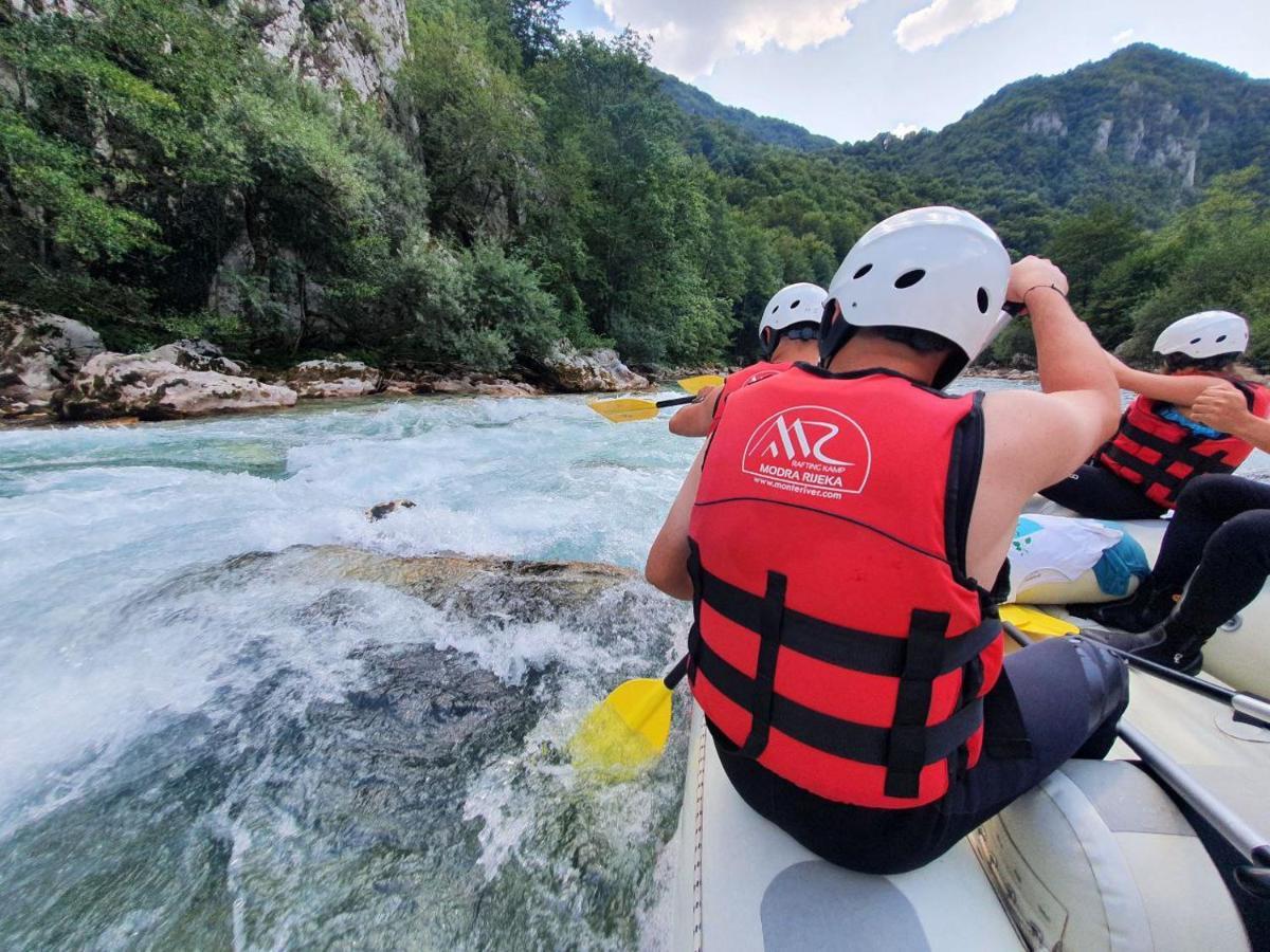 מלון Scepan-Polje Rafting Camp Modra Rijeka מראה חיצוני תמונה