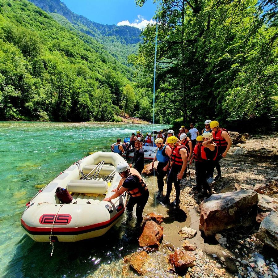 מלון Scepan-Polje Rafting Camp Modra Rijeka מראה חיצוני תמונה